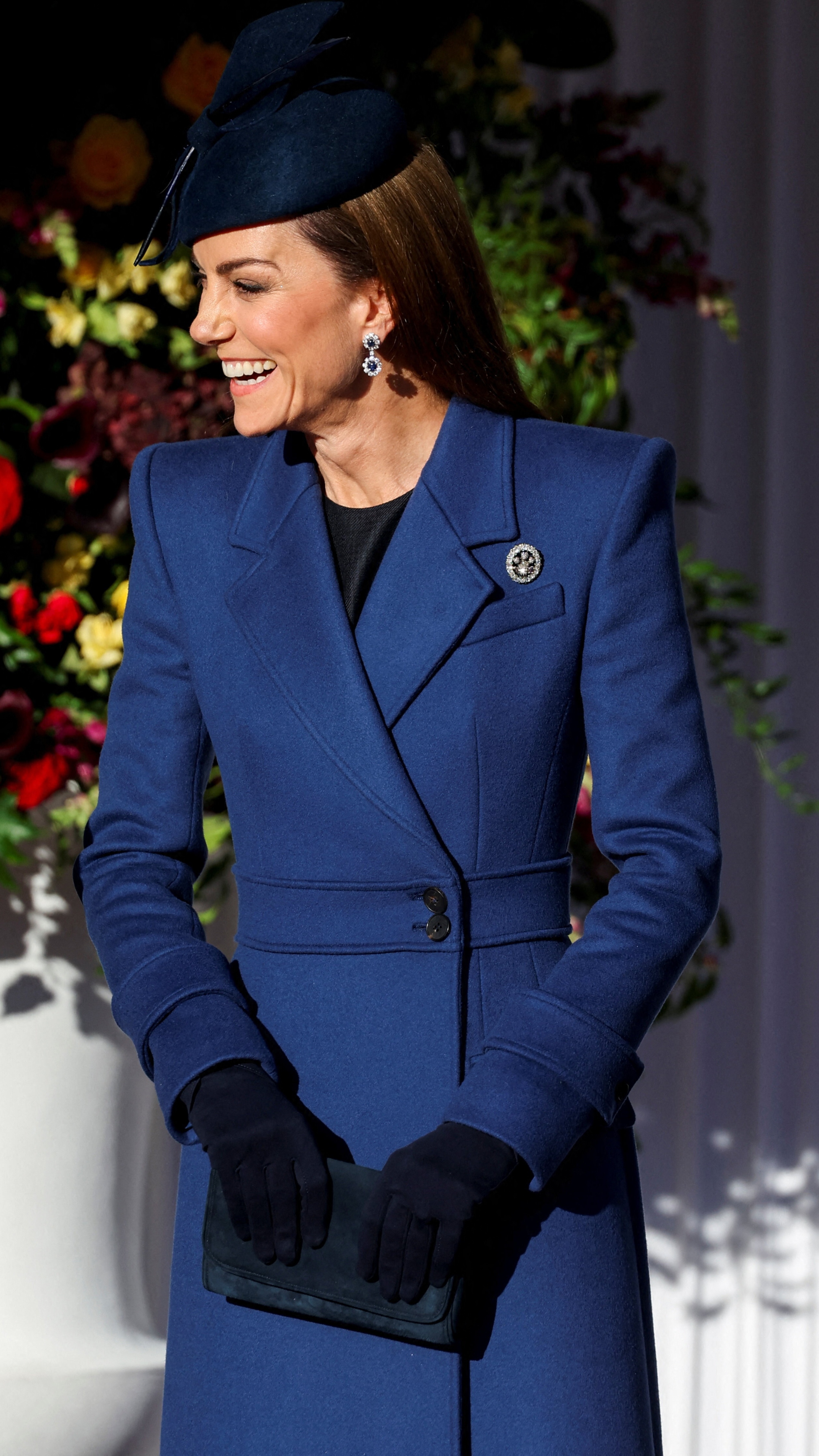 Catherine, Princess of Wales attends a welcome ceremony for Germany&#039;s President Frank-Walter Steinmeier and his wife Elke Buedenbender in Windsor, on December 3, 2025