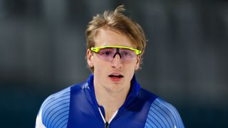 Speed skater Jordan Stolz at the 2026 Winter Olympics