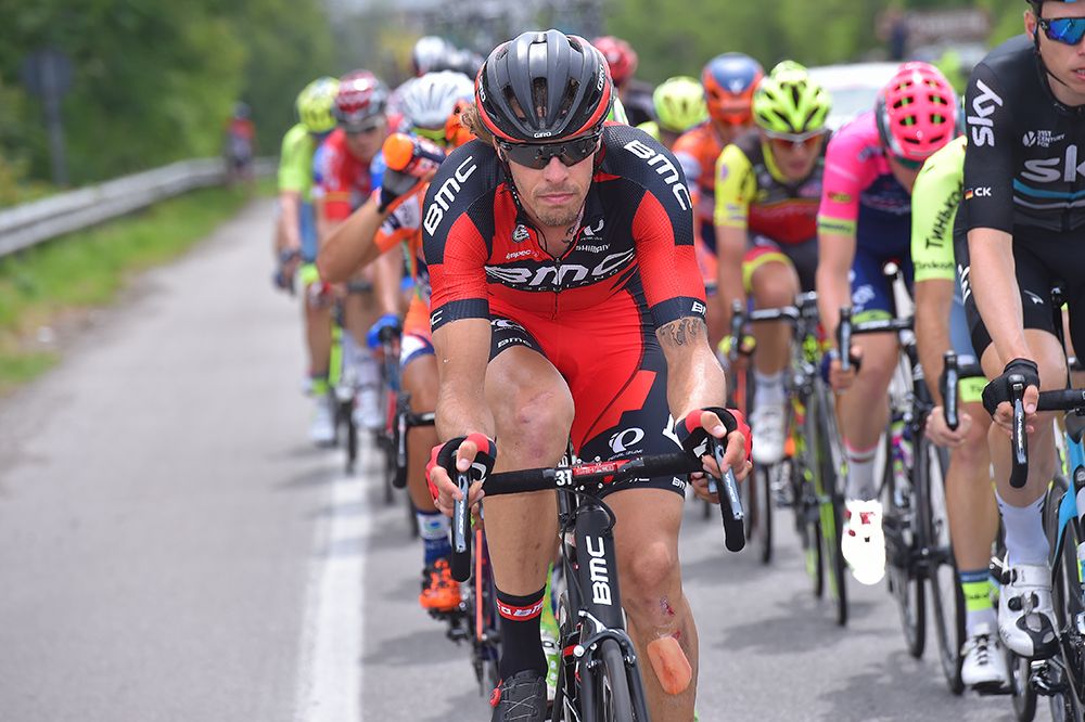 Daniel Oss (BMC) in the breakaway again