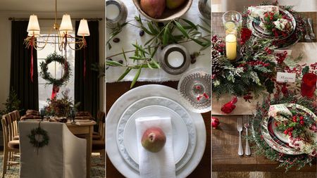 Christmas table decor ideas hero