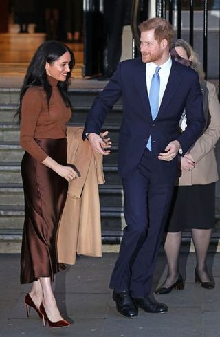 Duke and Duchess of Sussex visit to Canada House