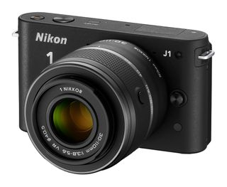 The Nikon 1 J1 (pictured) and 1 V1 were the first models announced in the series.