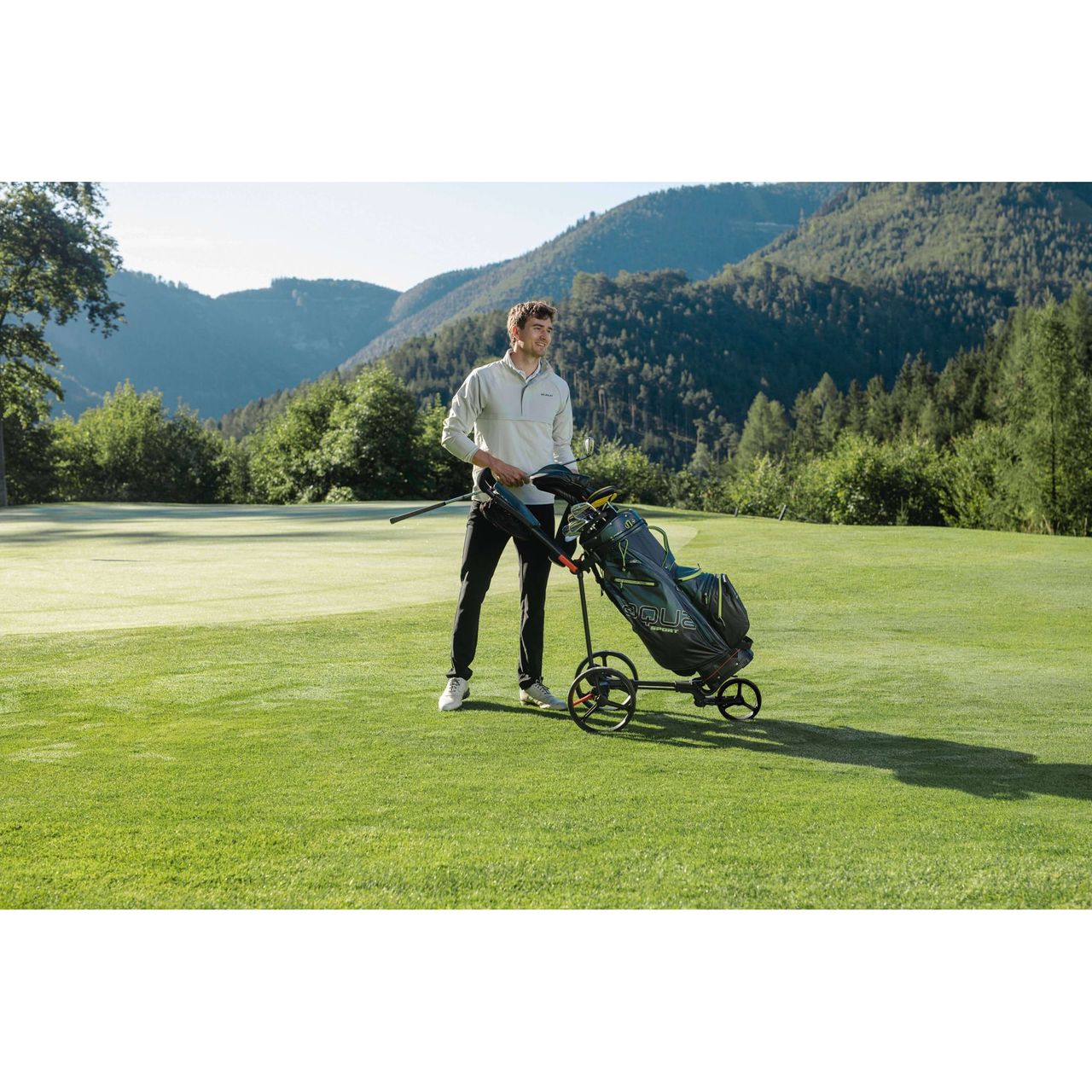Big Max Blade Trio push trolley