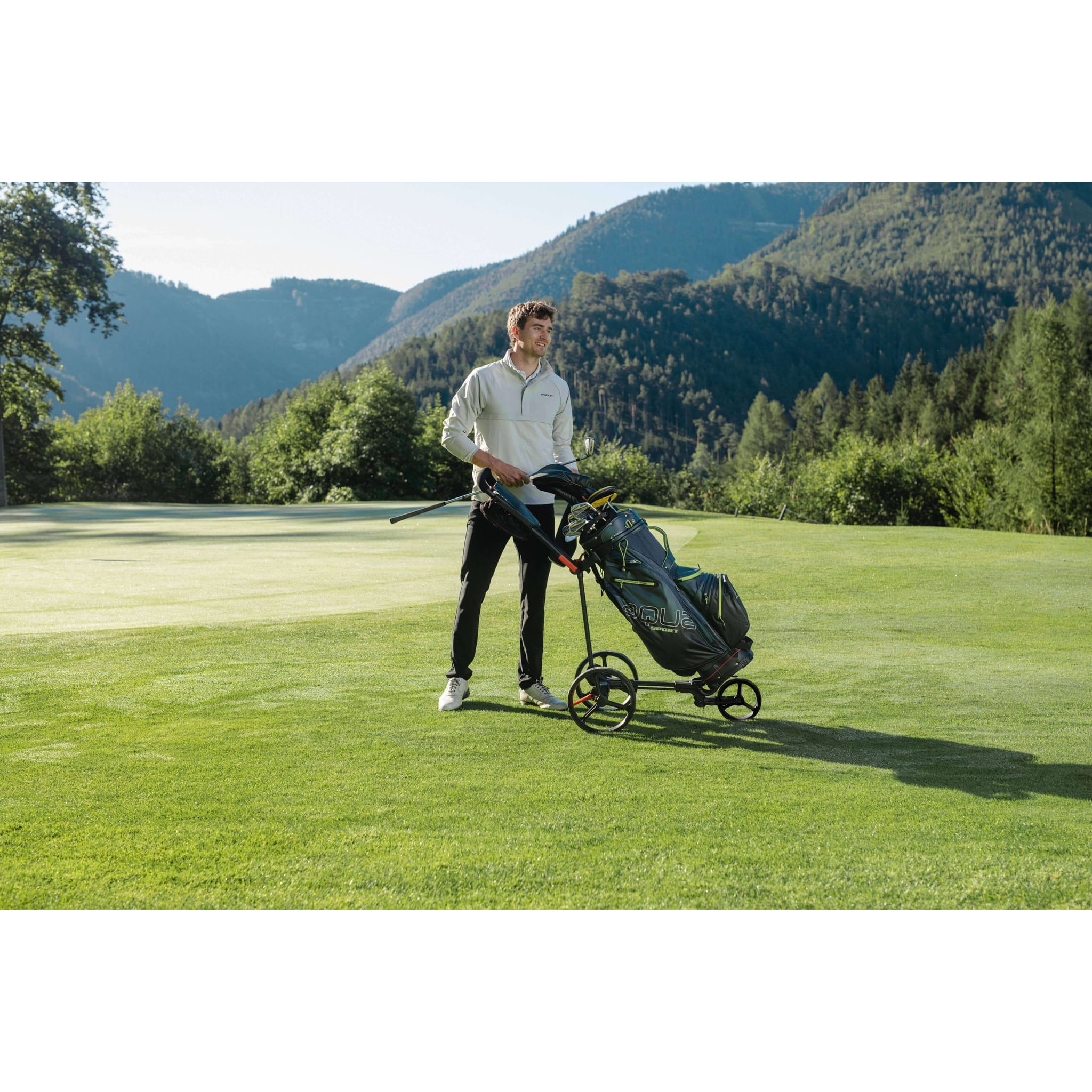 Big Max Blade Trio push trolley