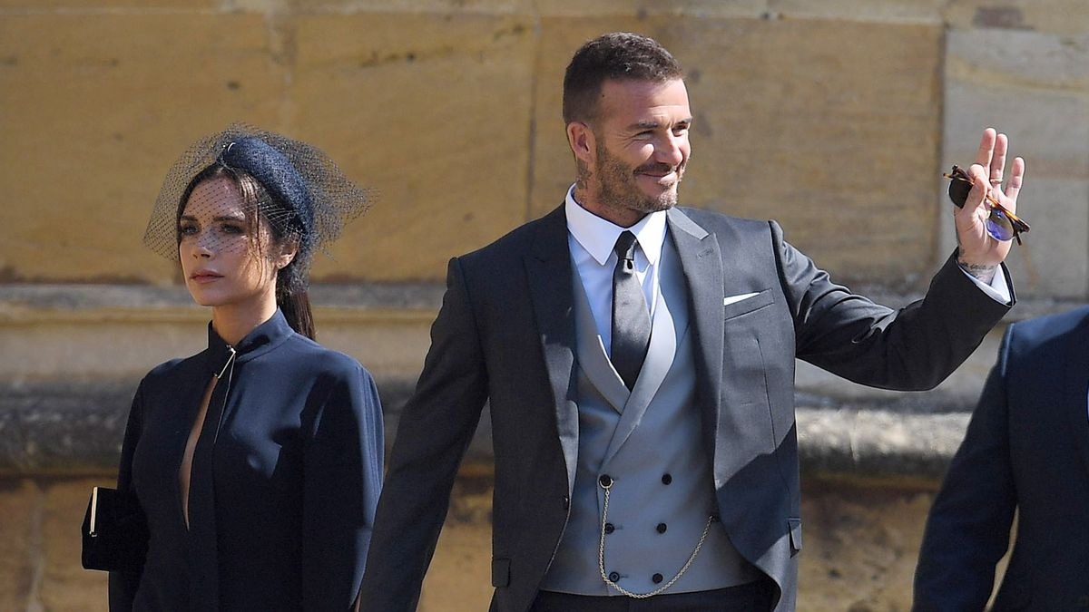 David and Victoria Beckham are selling their wedding outfits | Marie ...