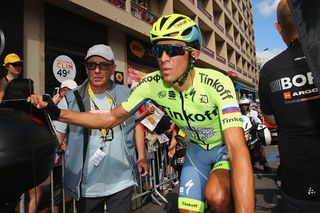Alberto Contador (Tinkoff) survives another flat stage