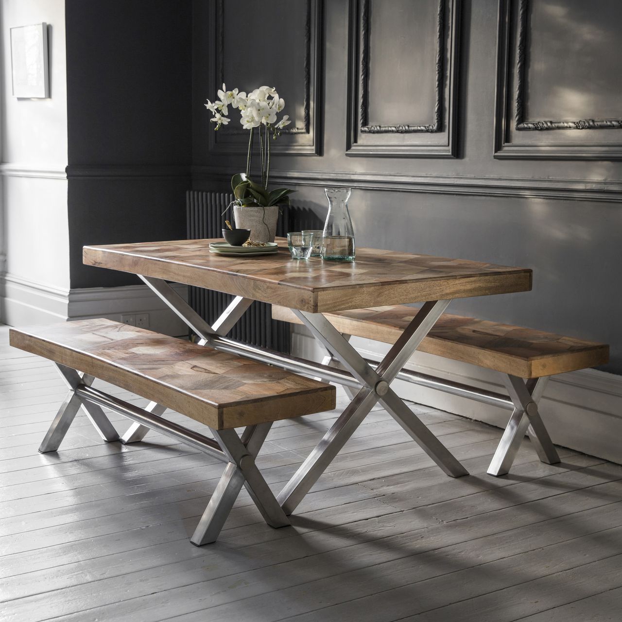 Обеденный стол из пчелиных сот среднего размера из Аткина и тимьяна