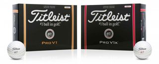 Titleist U.S. Open Pro V1 and Pro V1x