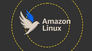 The Amazon Linux logo on the ITPro background