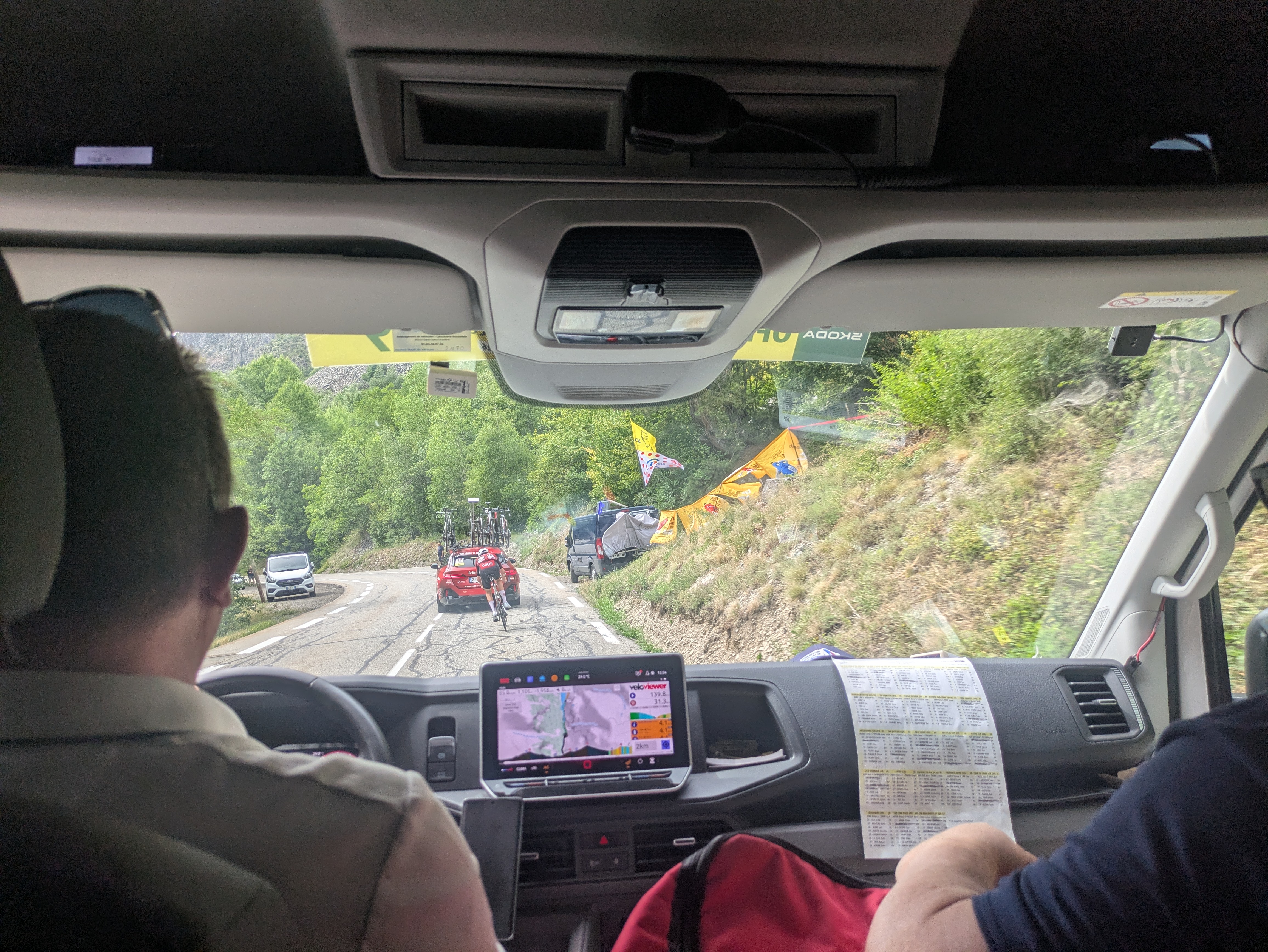 Tour de France broomwagon