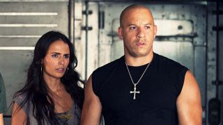 Vin Diesel and Jordana Brewster in Fast Five