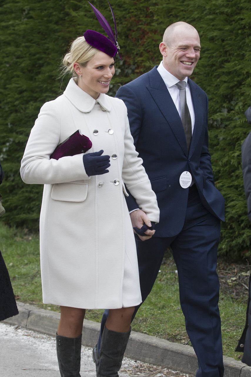 Zara Phillips and Mike Tindall