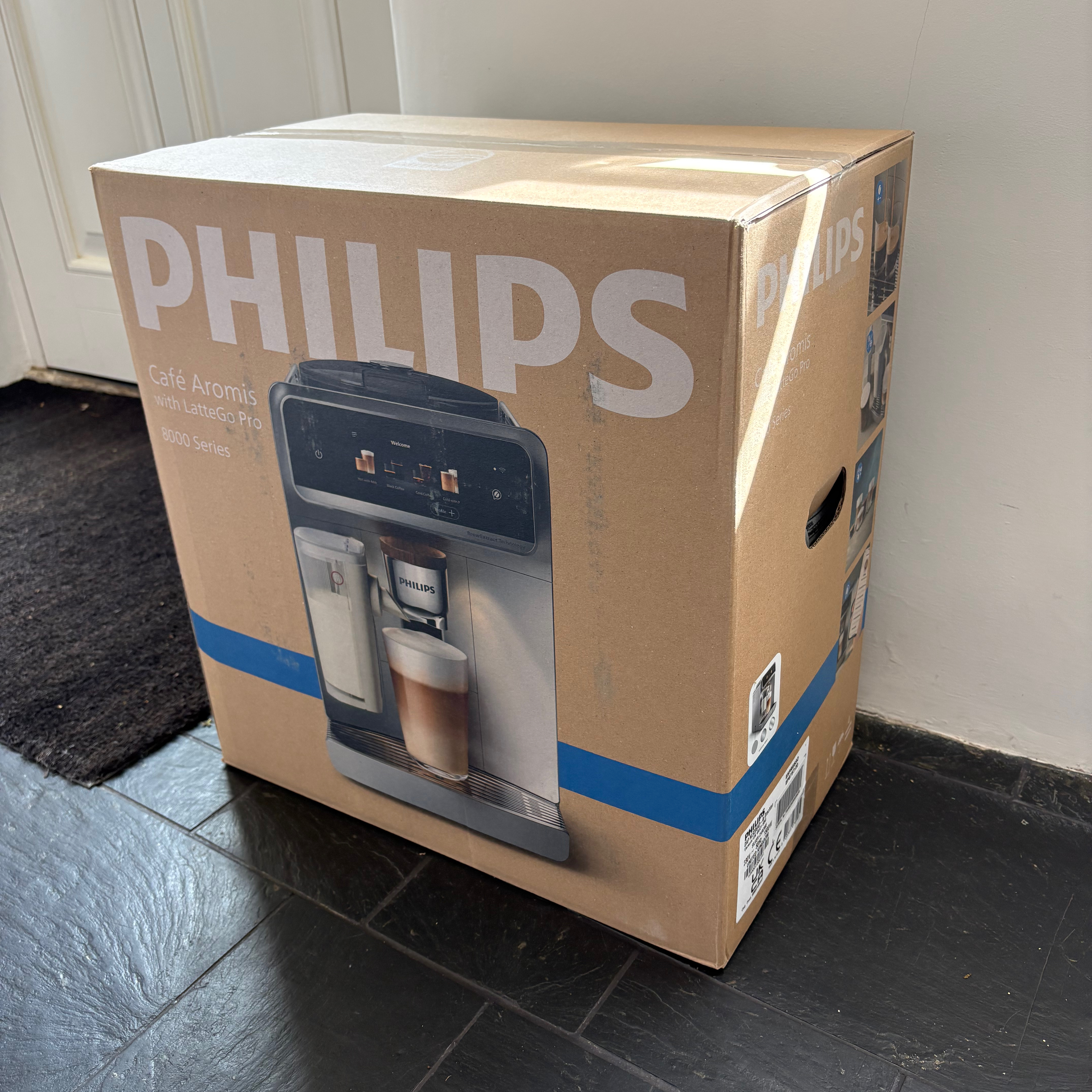 Testing the Philips Aromis coffee machine