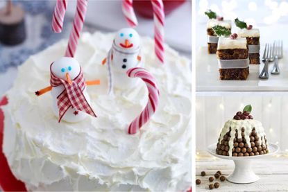 Christmas cake ideas: Simple Christmas cake decorations and designs