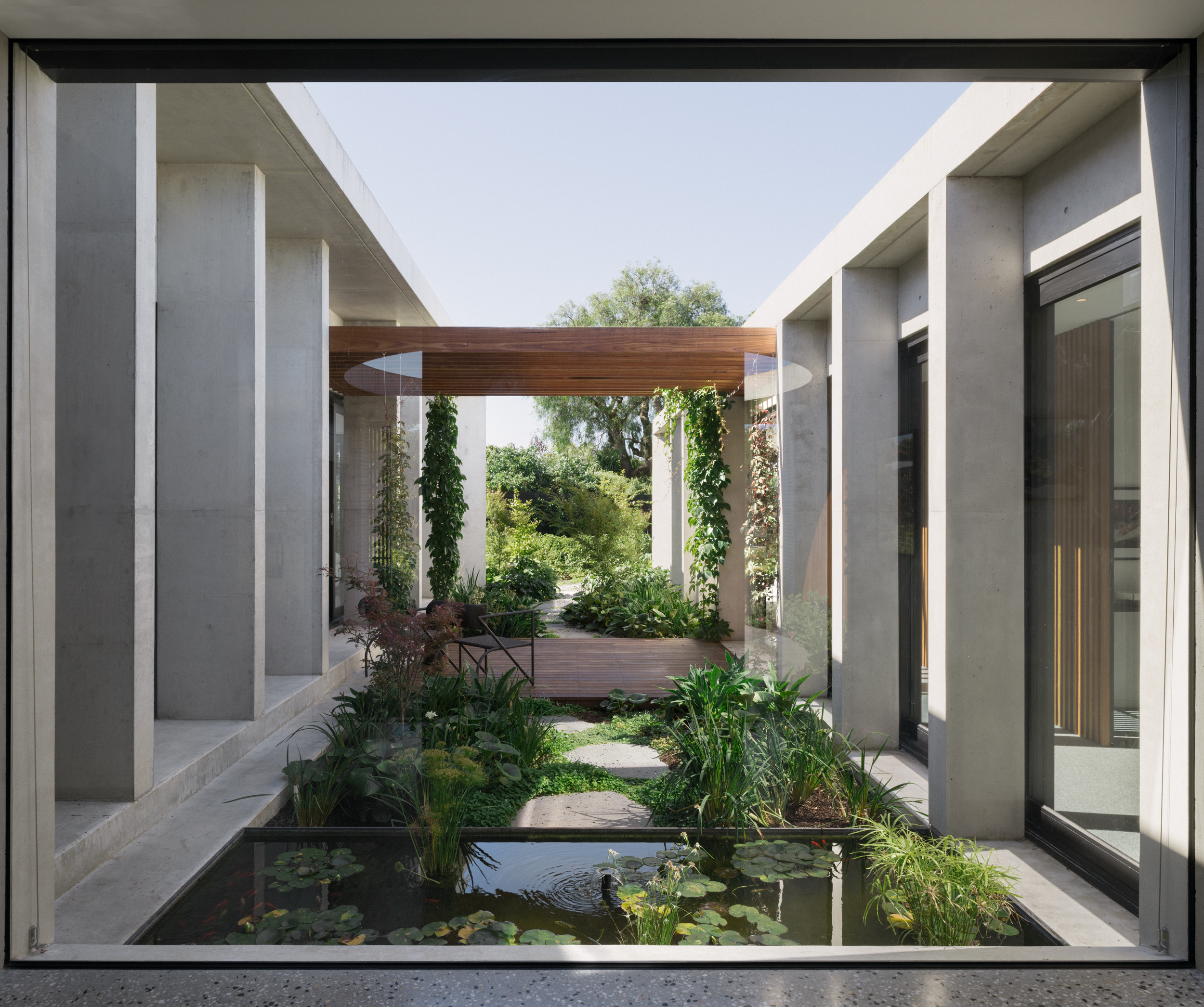 Brutalism and modernism collide in a house which challenges suburban living