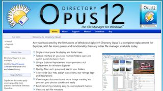Website screenshot for Directory Opus