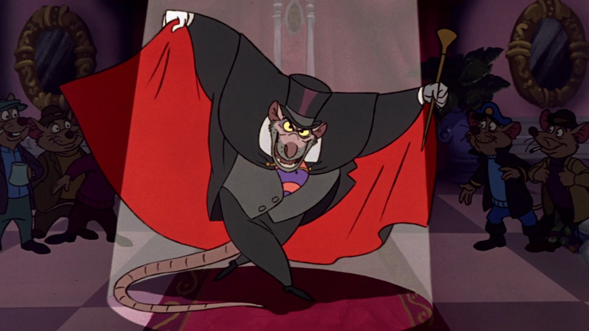 Professor Ratigan from The Great Mouse Detective