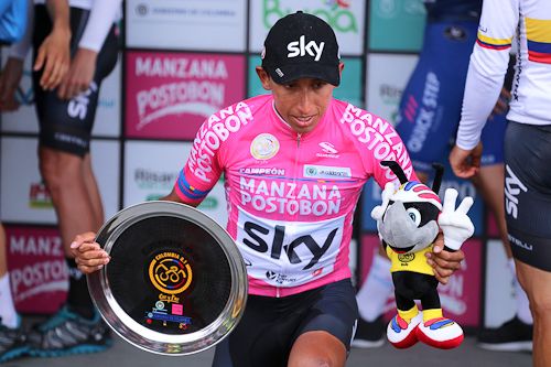 2018 Colombia Oro Y Paz winner Egan Bernal