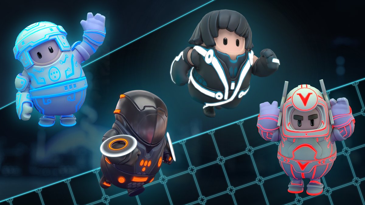  Fall Guys is getting some adorable Tron skins 