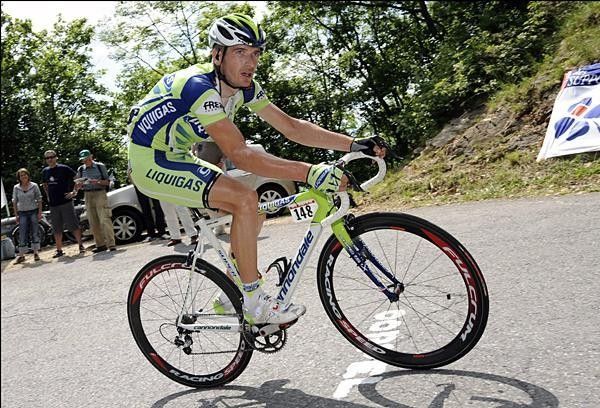 Frederik Willems (Liquigas) was in the stage four break.