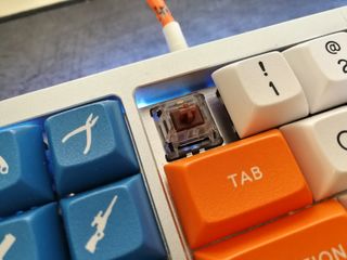 Gateron switches are very similar to Cherry, but actually preferred by many keyboard fans.