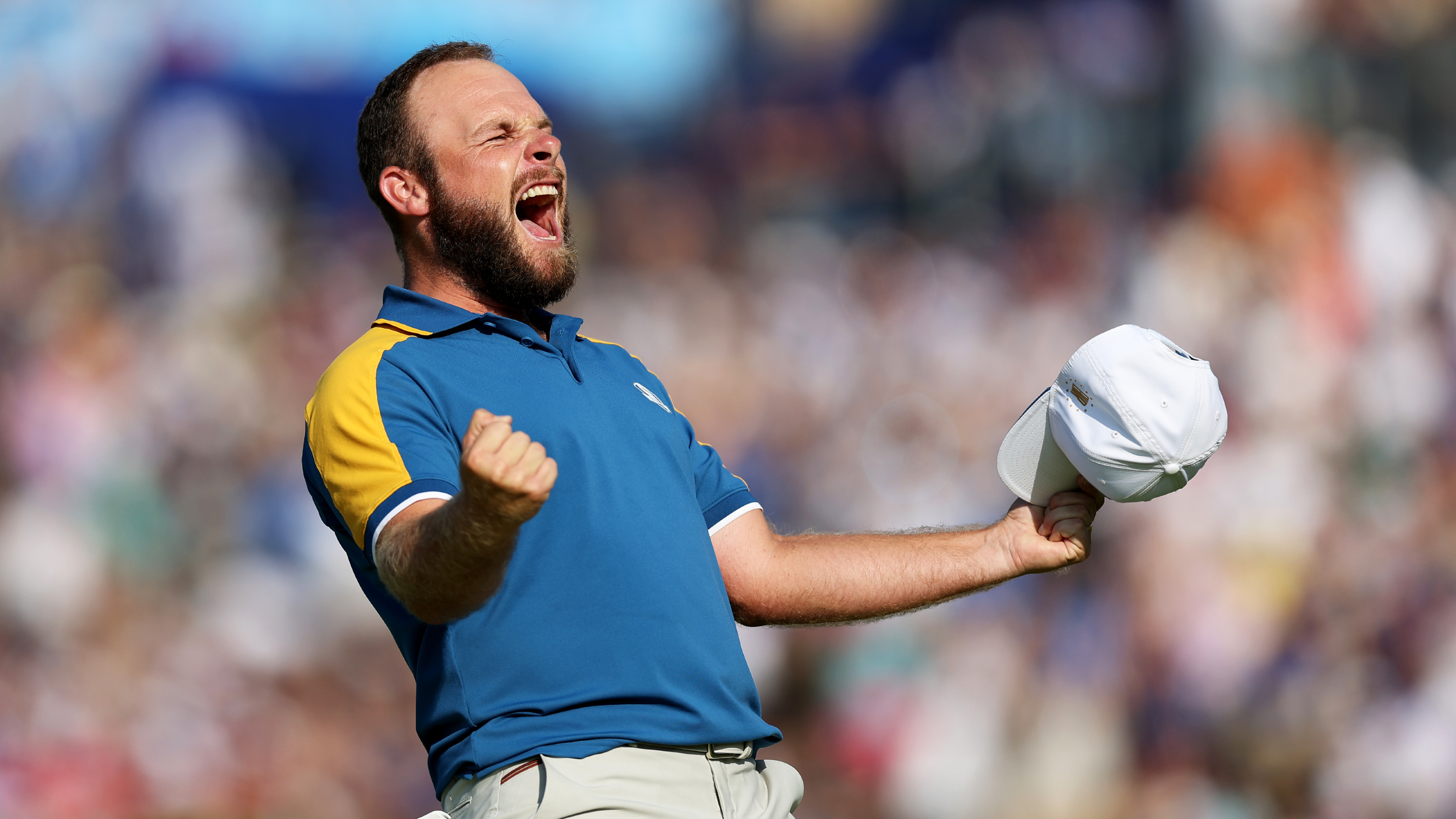 Tyrrell Hatton at the Ryder Cup