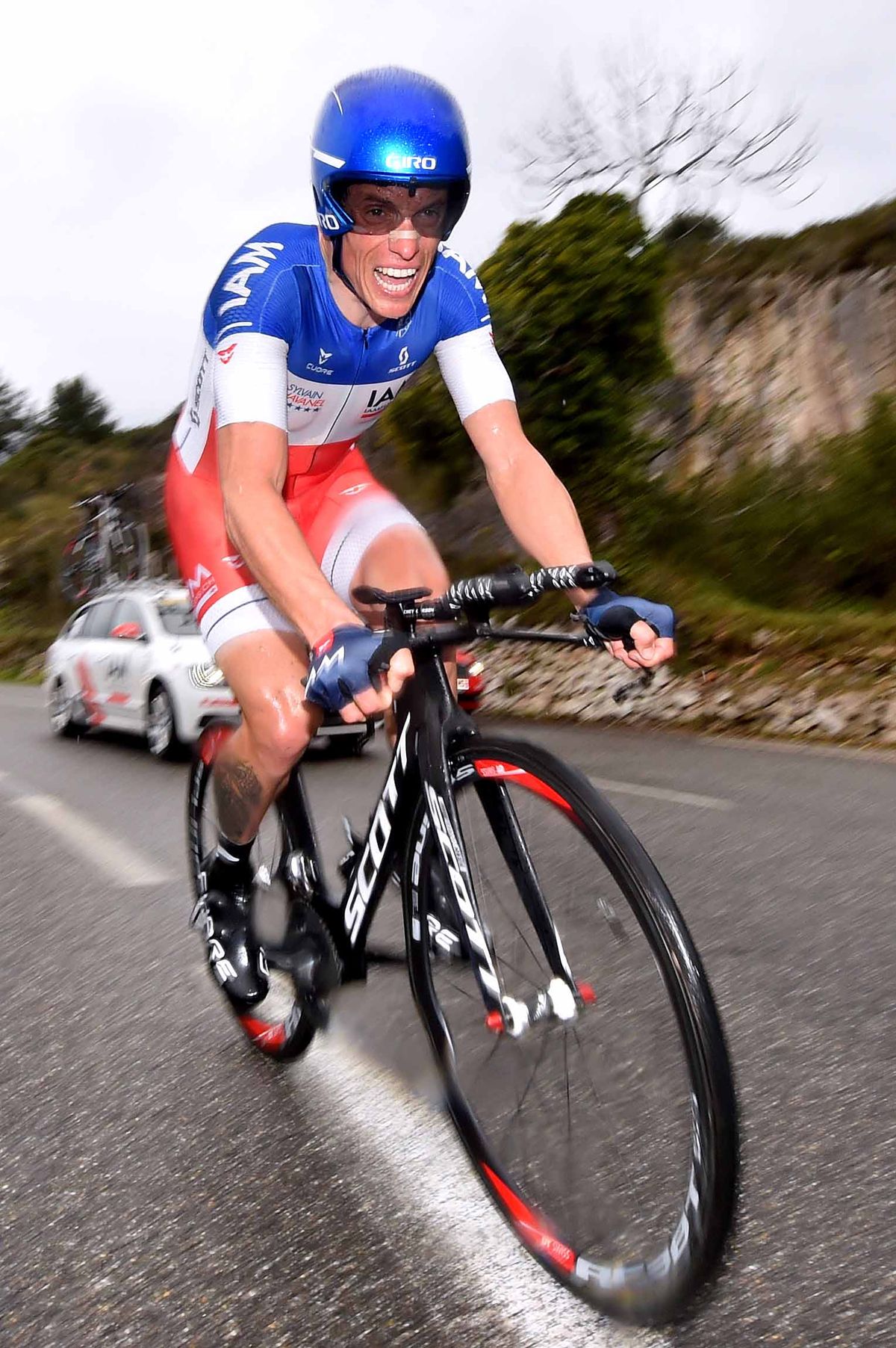 French national champion Sylvain Chavanel (IAM Cycling)