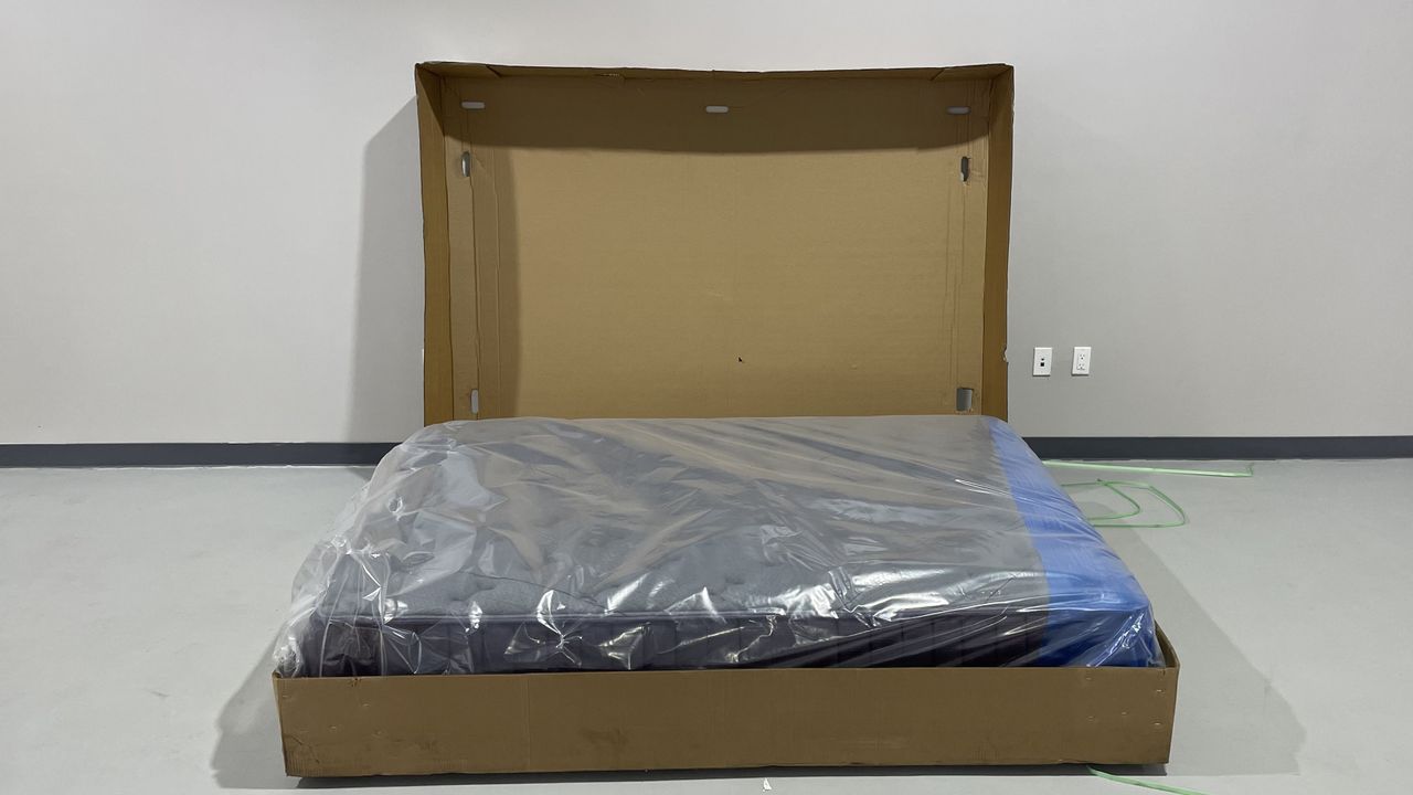 Purple Rejuvenate mattress review unboxing process