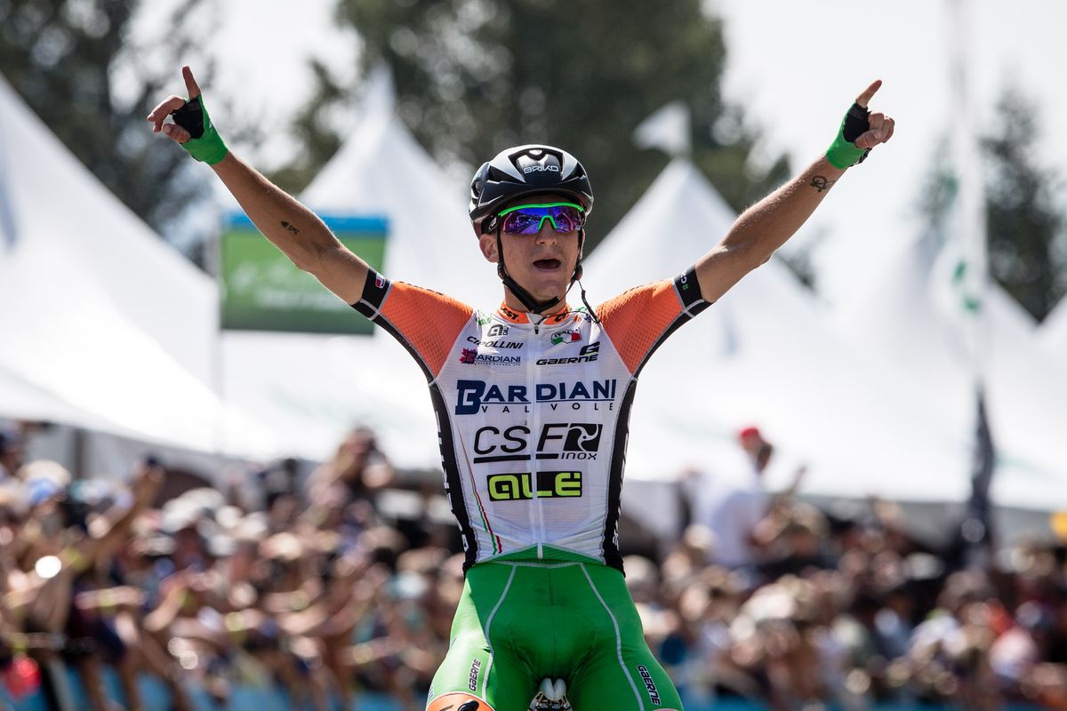 Giulio Ciccone wins stage 6 at the Tour of Utah