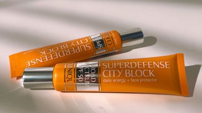 two tubes of clinique superdefense city block spf 50 