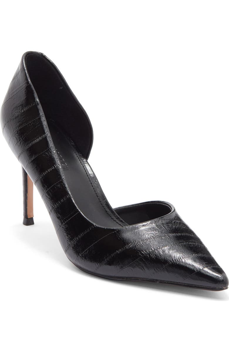 Steve Madden Nula Pointed Toe Half D'orsay Pump