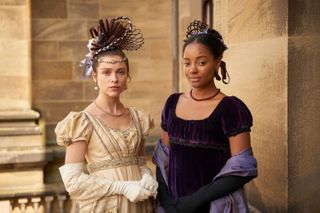 Sophie Cookson as Madame Benham and Karla-Simone Spence as Frannie in The Confessions of Frannie Langton