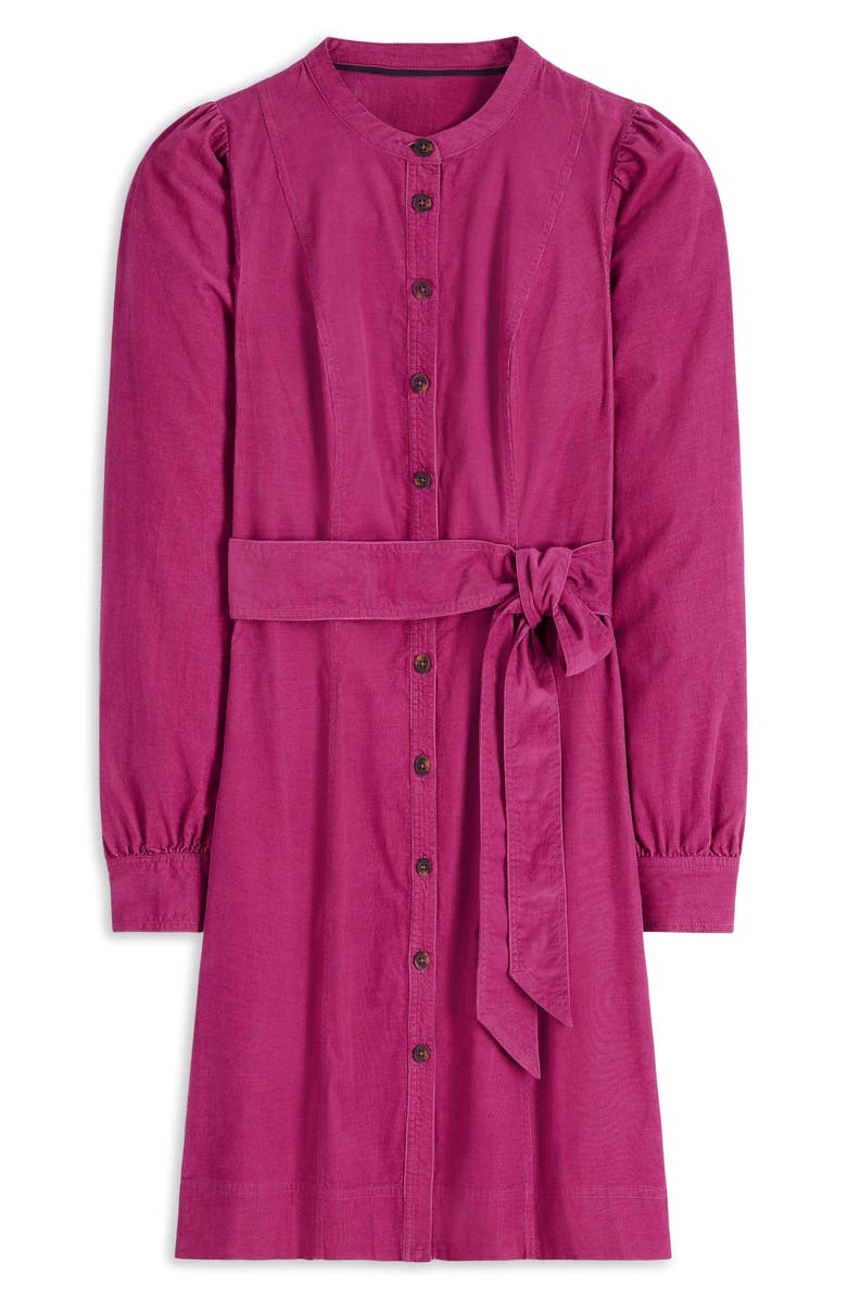 Bre Belted Corduroy Shirtdress