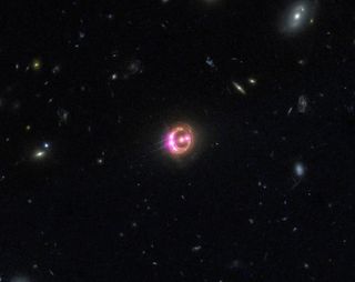 Quasar Powered by Supermassive Black Hole