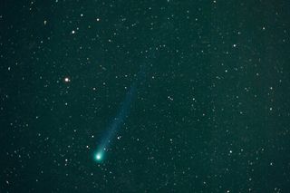 Comet Hyakutake on March 21, 1996.