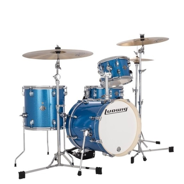 A Ludwig Breakbeats drum set