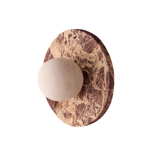 Leela Wall Light in Marble