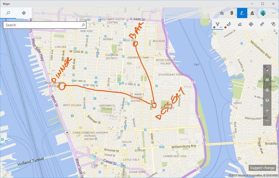 How to use Windows Ink on the Maps app on Windows 10 | Windows Central