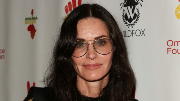 WEST HOLLYWOOD, CALIFORNIA - NOVEMBER 04: Courteney Cox attends the 2nd Annual Gala "Rwanda Rocks" Charity Event at Vibrato Jazz Grill on November 04, 2019 in West Hollywood, California.