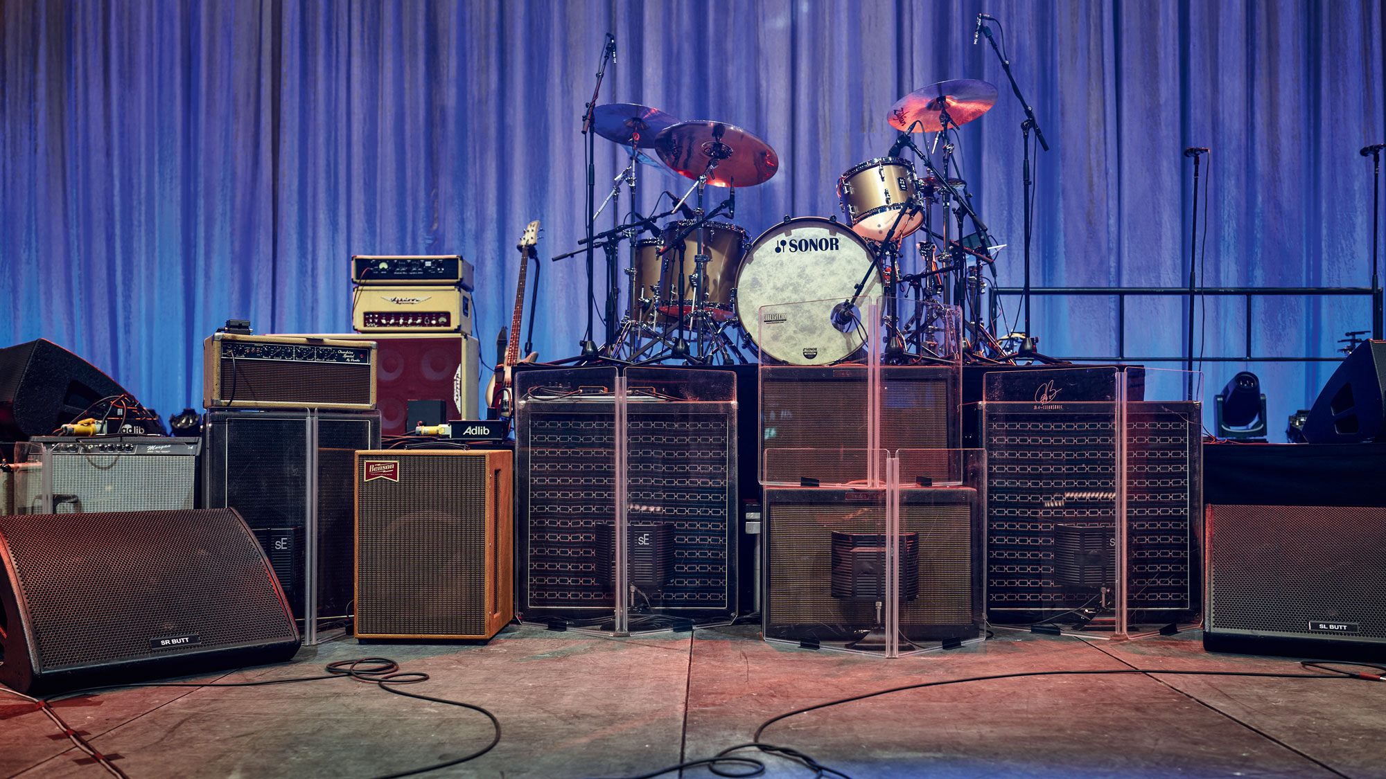 Joe Bonamassa's onstage guitar amp rig