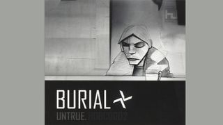 the cover art for burial's untrue
