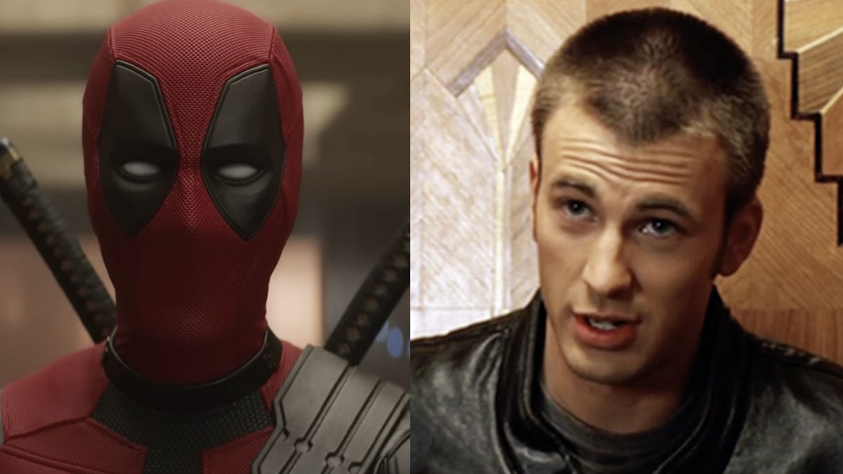 The Merc with the Mouth starring in Deadpool &amp; Wolverine, Chris Evans as Johnny Storm in Fantastic Four (2005)