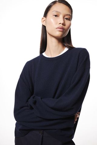 Fine-Knit Cashmere Jumper