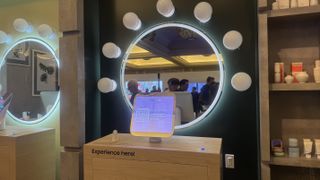 I looked into Samsung’s AI-powered micro-LED mirror and now I’m ready for some scientifically backed looksmaxxing