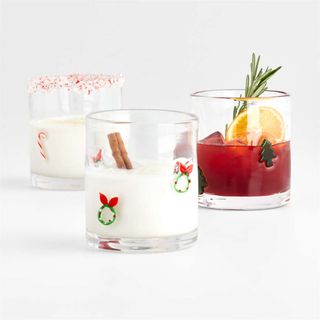 Wreath Icon 14-oz. Double Old-Fashioned Glass