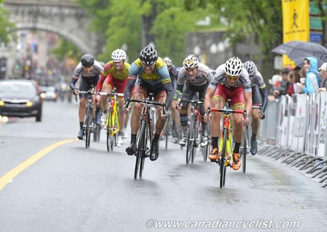 The sprint for 3rd, won by Jure Kocjan (Team SmartStop).