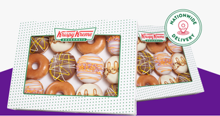 Krispy Kreme Egg-Stravaganza dozen