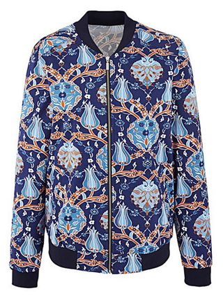 Printed Bomber Jacket, £50, JD Williams