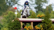 Piggy March pilots Halo to a win in the eight- and nine-year-old class at Blenheim in 2022.