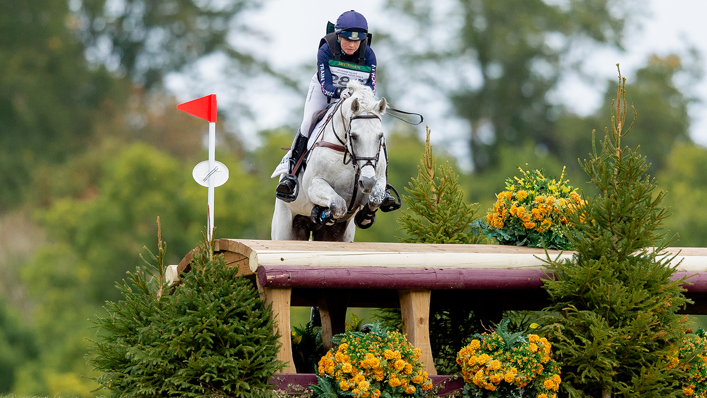 Piggy March pilots Halo to a win in the eight- and nine-year-old class at Blenheim in 2022.